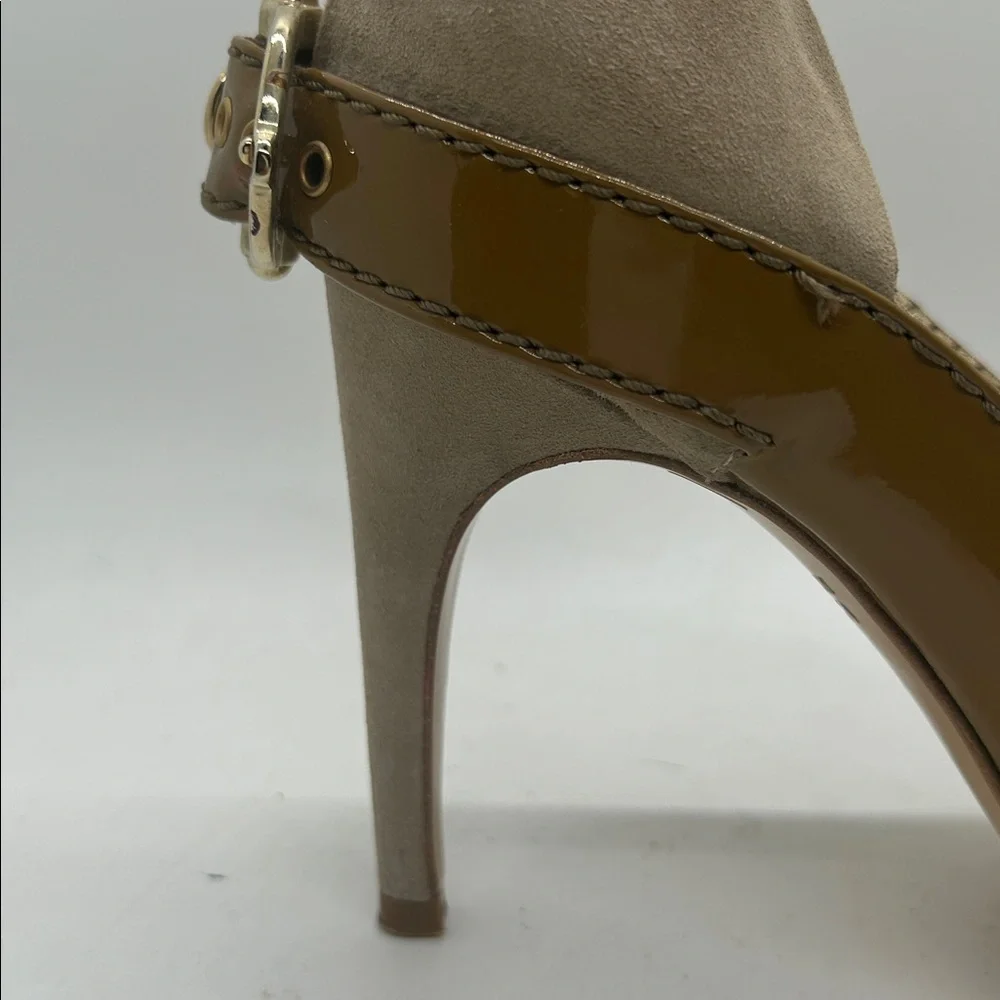 Guillaume Hinfray Sexy Vintage Suede Stiletto Heels Shoes **Size 37.5/US 7.5**🔥🔥 - Picture 9 of 12
